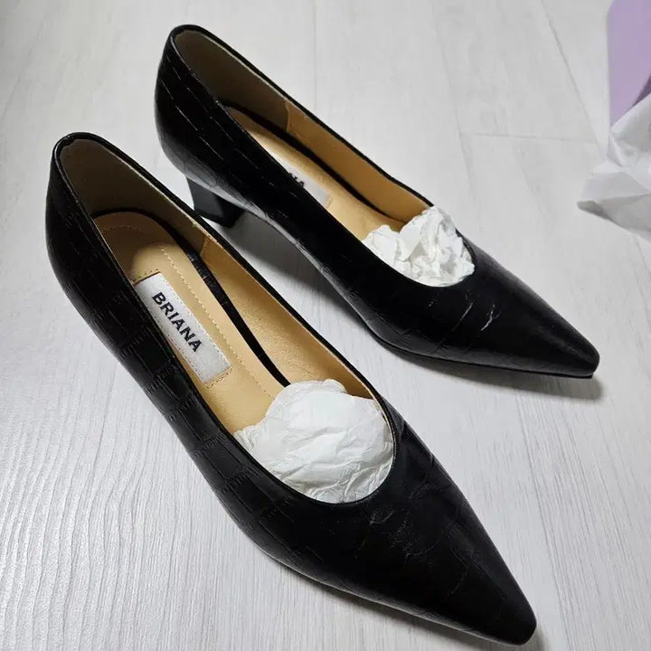 [BUNJANG] Handmade Leather Pumps 230mm / (새상품)천연소가죽 수제화 펌프스 블랙 230사이즈