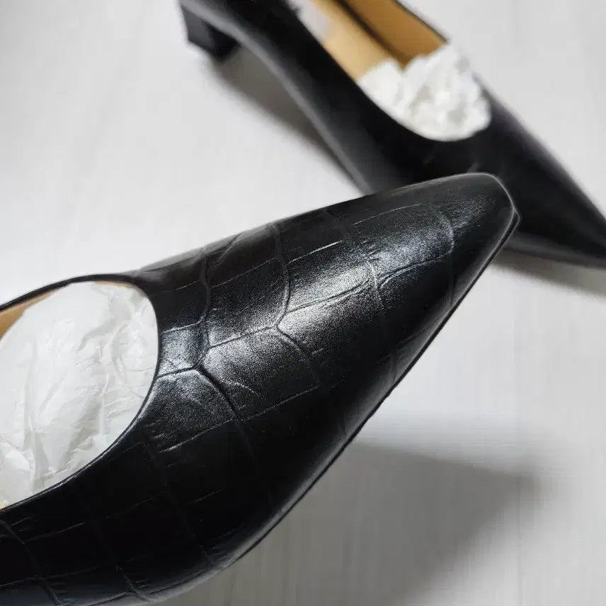 [BUNJANG] Handmade Leather Pumps 230mm / (새상품)천연소가죽 수제화 펌프스 블랙 230사이즈