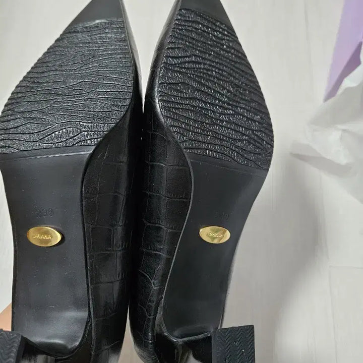 [BUNJANG] Handmade Leather Pumps 230mm / (새상품)천연소가죽 수제화 펌프스 블랙 230사이즈
