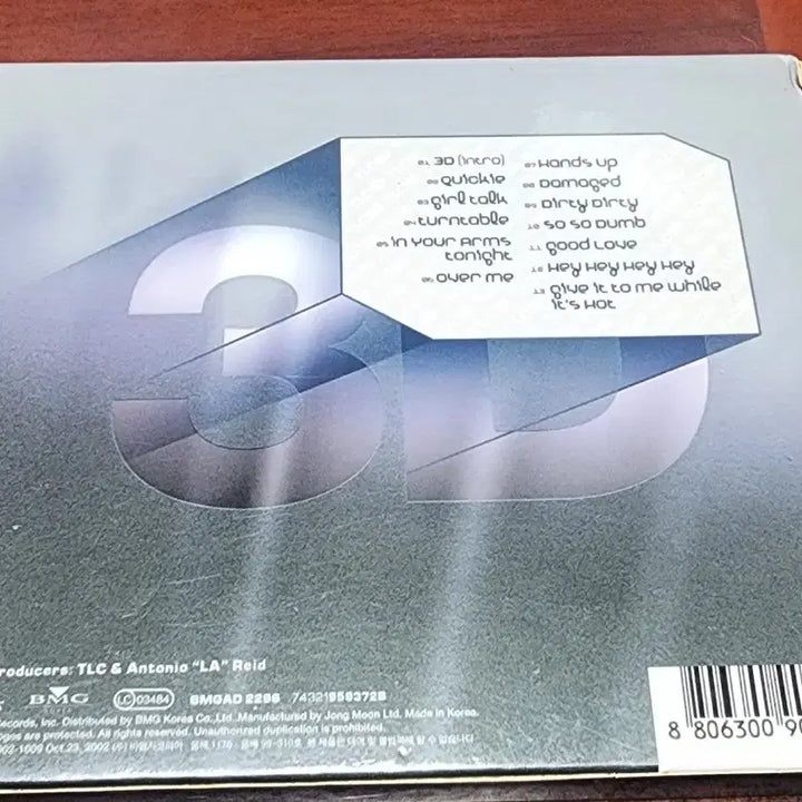 [BUNJANG] TLC 3D CD Album / TLC 3D 앨범 CD Arista Records