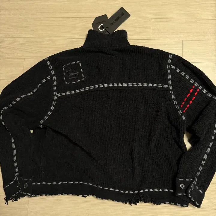 [BUNJANG] Neighborhood x PIGALLE PG1 Savage Knit Jacket / [L] 네이버후드 x 핀가린 PG1 세비지 니트