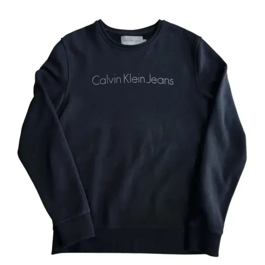 [BUNJANG] Calvin Klein Logo Sweatshirt / 캘빈클라인 맨투맨 교신