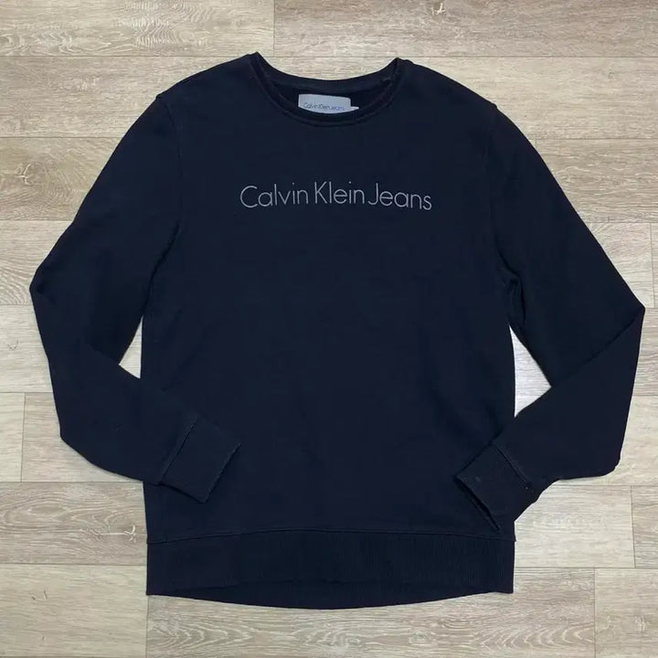 [BUNJANG] Calvin Klein Logo Sweatshirt / 캘빈클라인 맨투맨 교신