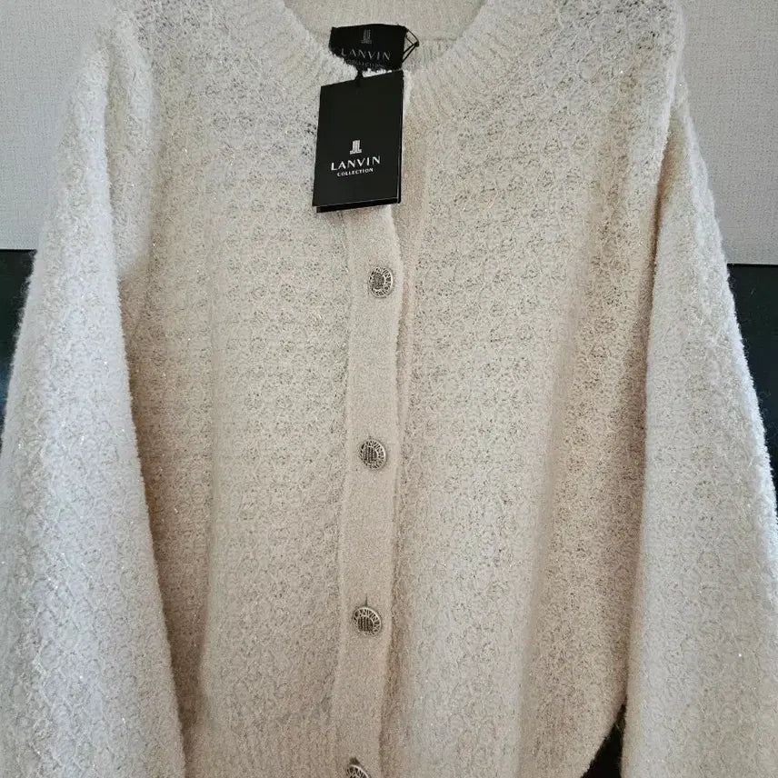 [BUNJANG] Lanvin Collection Glitter Cashmere Blend Cardigan - New / 랑방컬렉션 글리터 캐시미어블랜드 가디건 F 새상품
