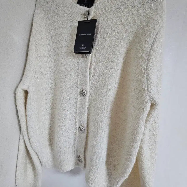 [BUNJANG] Lanvin Collection Glitter Cashmere Blend Cardigan - New / 랑방컬렉션 글리터 캐시미어블랜드 가디건 F 새상품