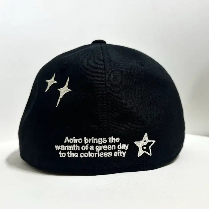 [BUNJANG] Aoiro Hikari A/N Fitted Cap / 아오이로 6-Panel Hikari A/N Fitted Cap 품절템