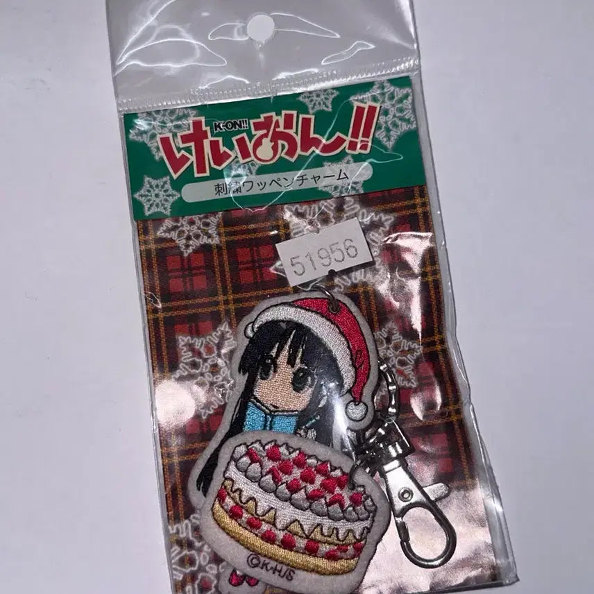 [BUNJANG] K-ON! Mio Christmas Keyring / 케이온! 미오 크리스마스 고전 키링