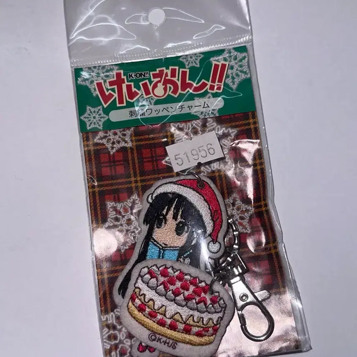 [BUNJANG] K-ON! Mio Christmas Keyring / 케이온! 미오 크리스마스 고전 키링