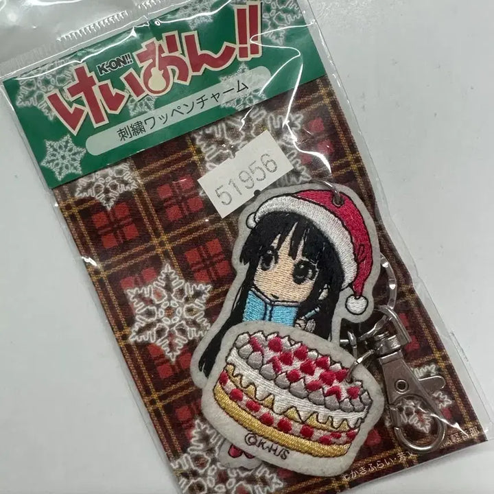 [BUNJANG] K-ON! Mio Christmas Keyring / 케이온! 미오 크리스마스 고전 키링
