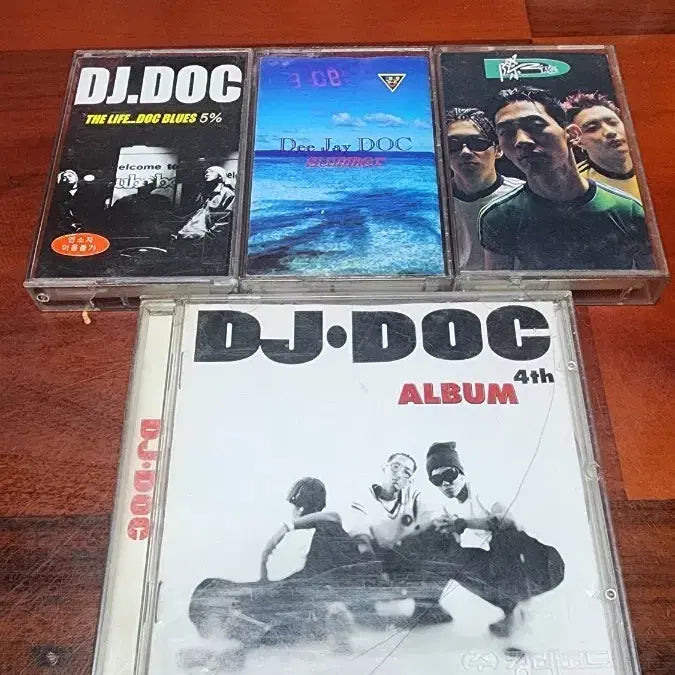 [BUNJANG] DJ DOC Cassette Tape/CD Album / DJ DOC 카세트 테이프/CD 음반 일괄