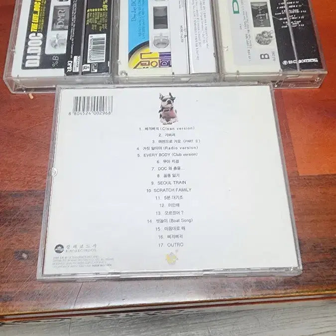 [BUNJANG] DJ DOC Cassette Tape/CD Album / DJ DOC 카세트 테이프/CD 음반 일괄