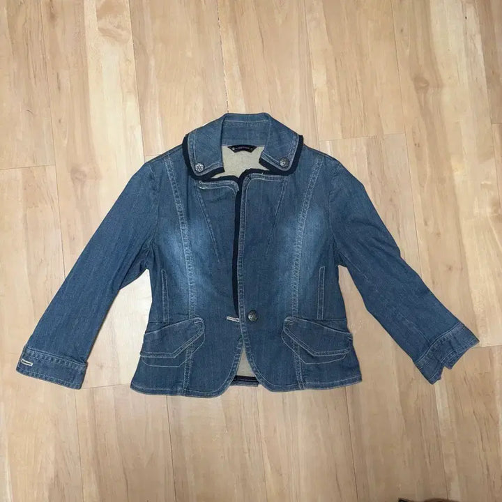 [BUNJANG] Vintage Black Denim Jacket / 빈티지 데님 자켓