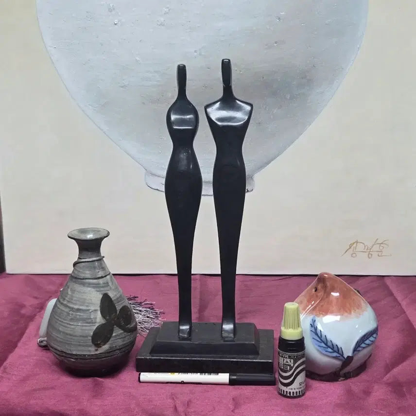 [BUNJANG] KUS Bronze Sculpture / *청동 브론즈 ((연인)) KUS