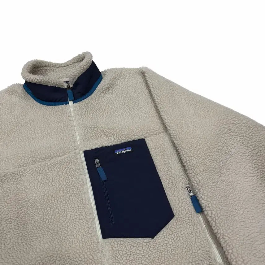 [BUNJANG] Patagonia Classic Retro-X Fleece Jacket Natural 2XL / 파타고니아 클래식 레트로X 플리스 후리스 자켓 내츄럴 2XL