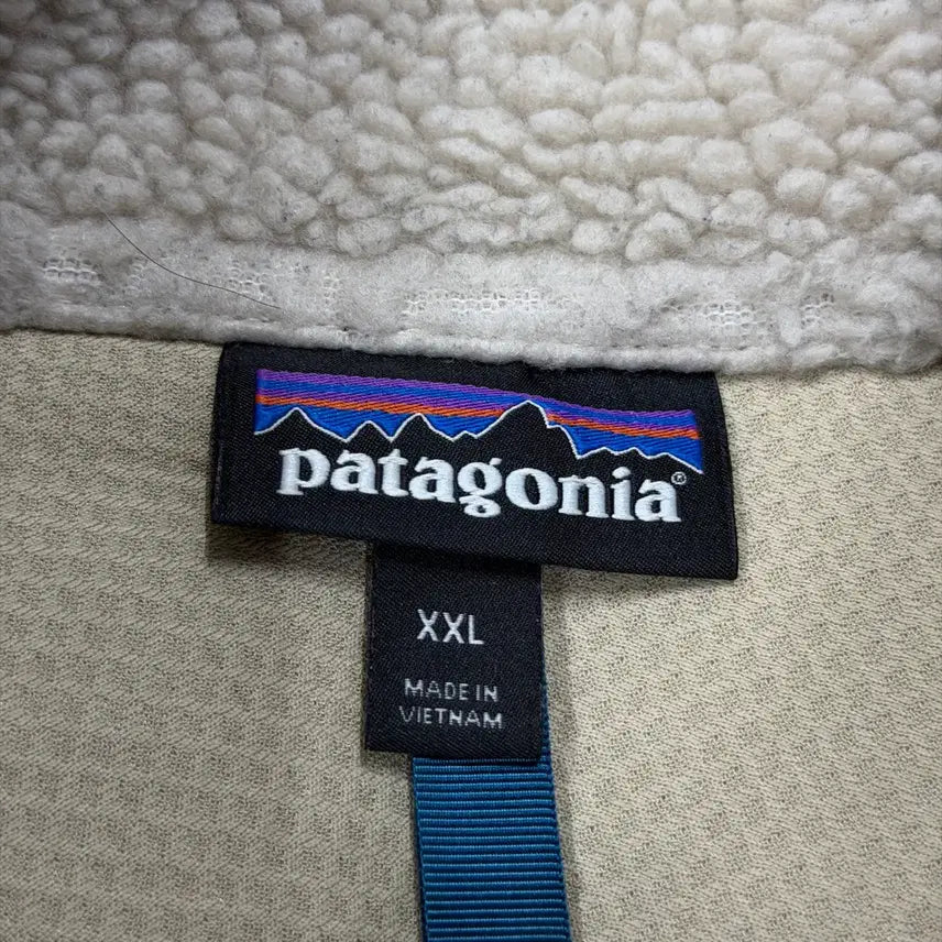[BUNJANG] Patagonia Classic Retro-X Fleece Jacket Natural 2XL / 파타고니아 클래식 레트로X 플리스 후리스 자켓 내츄럴 2XL