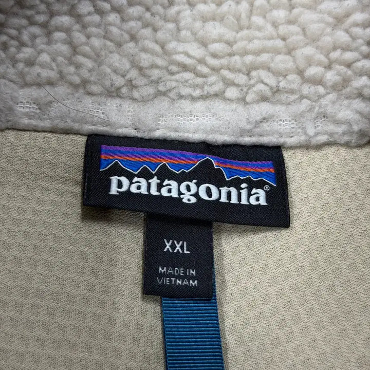 [BUNJANG] Patagonia Classic Retro-X Fleece Jacket Natural 2XL / 파타고니아 클래식 레트로X 플리스 후리스 자켓 내츄럴 2XL