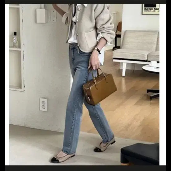 [BUNJANG] Flowjean Denim Jeans (S) / 플로우진 데님 청바지 ( S)