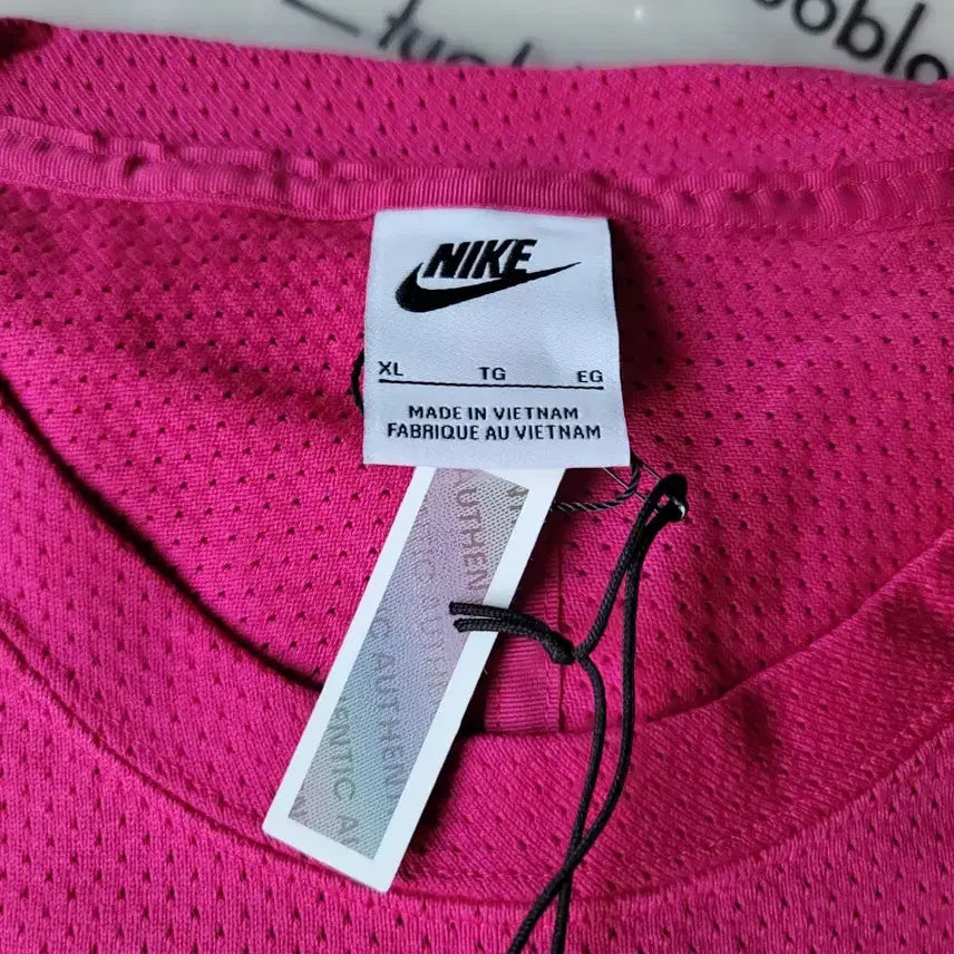 [BUNJANG] Nike x Stussy Long Sleeve Top - Pink / [XL]나이키 x 스투시 탑 롱슬리브  핑크