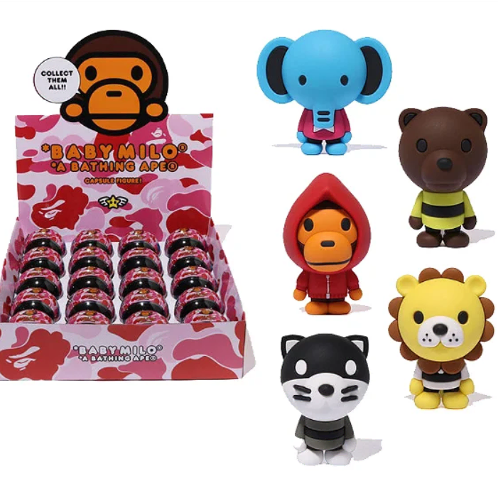 [SOLD OUT] 베이프 캡슐토이 후드 마일로 피규어