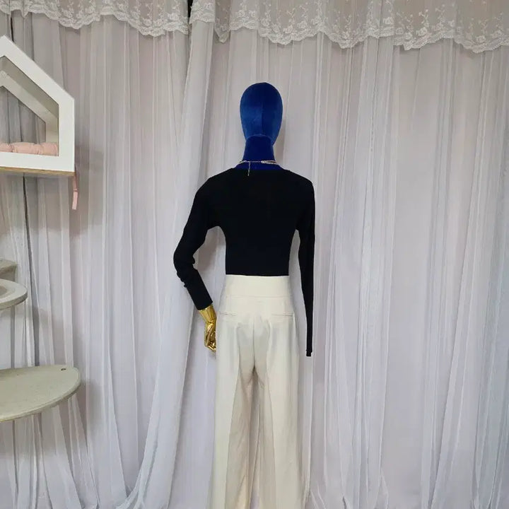 [BUNJANG] Ivory Pleated Slacks / 아이보리 핀턱 슬랙스