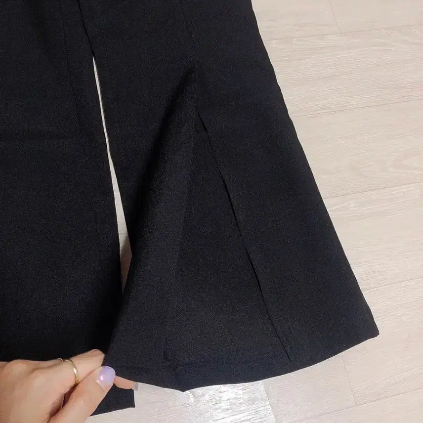 [BUNJANG] Bootcut Slacks Pants / 앞트임 부츠컷 슬랙스 바지 팬츠