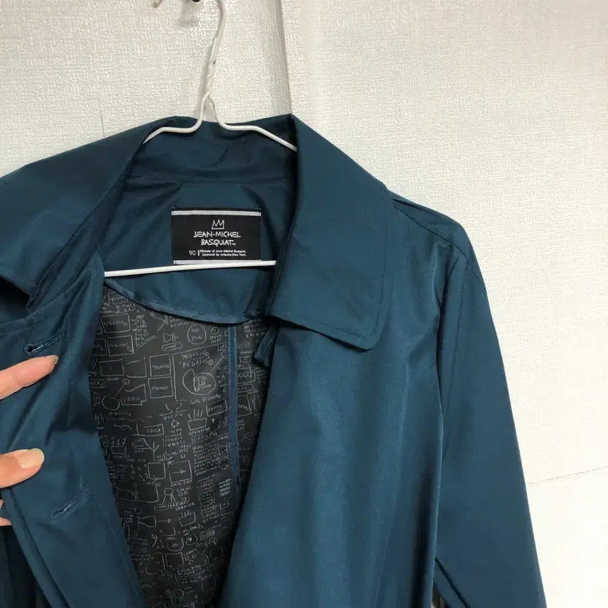 [BUNJANG] Jean-Michel Basquiat Trench Coat (Size 55) / 장미쉘바스키아 여성 트렌치 코트 90S 55호@9921