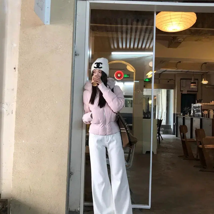 [BUNJANG] Bootcut Stretch Pants / 기모 부츠컷 스판 바지