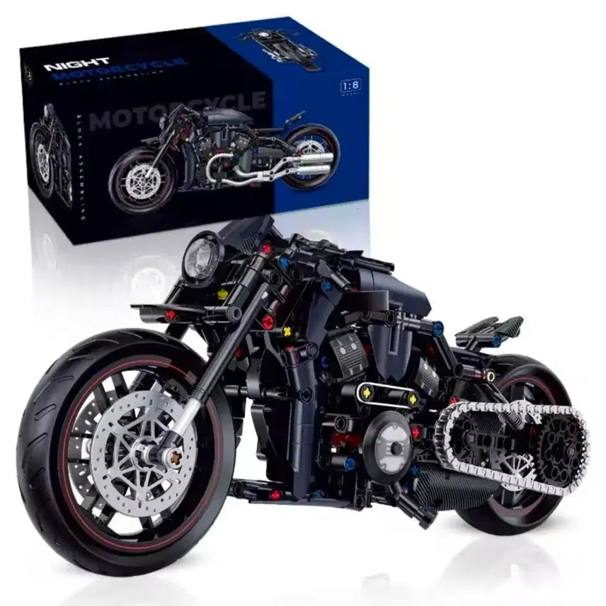 [BUNJANG] Generic Harley-Davidson Motorcycle Model Building Block Kit / (새것) 할리데이비슨 레고 호환 조립식 블록 오토바이모형 562pcs 키