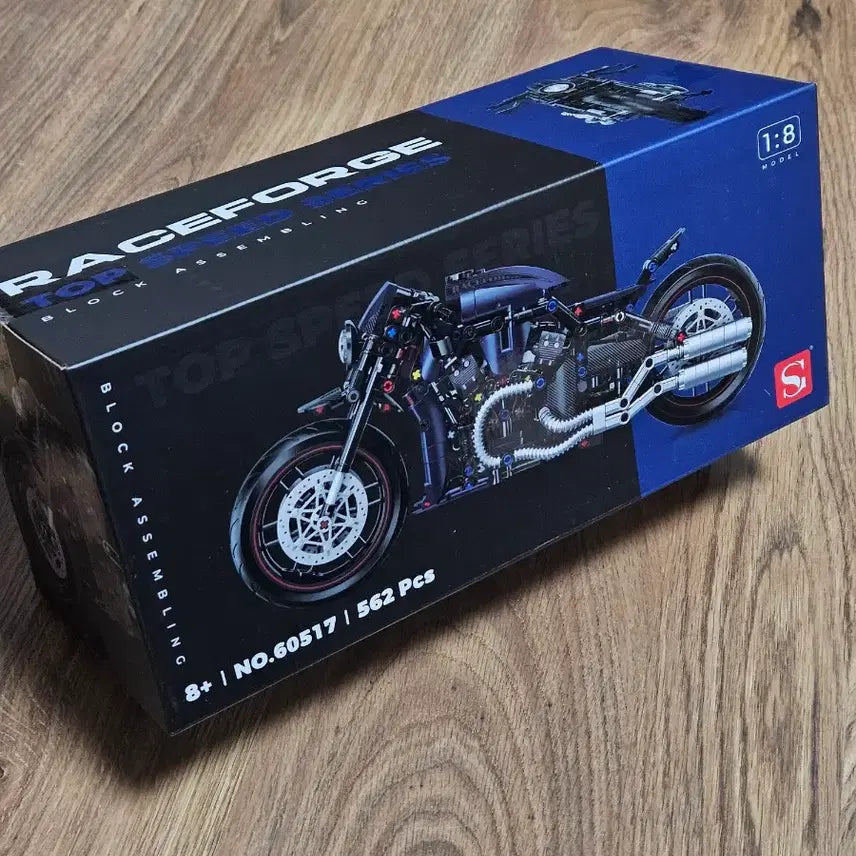 [BUNJANG] Generic Harley-Davidson Motorcycle Model Building Block Kit / (새것) 할리데이비슨 레고 호환 조립식 블록 오토바이모형 562pcs 키