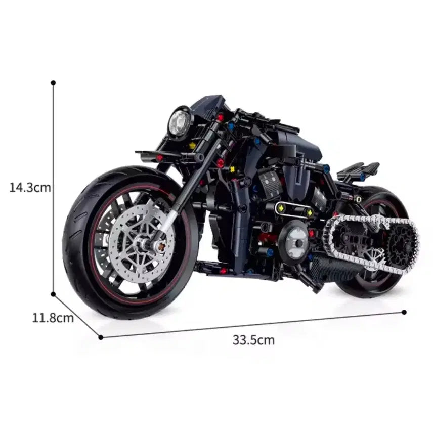 [BUNJANG] Generic Harley-Davidson Motorcycle Model Building Block Kit / (새것) 할리데이비슨 레고 호환 조립식 블록 오토바이모형 562pcs 키