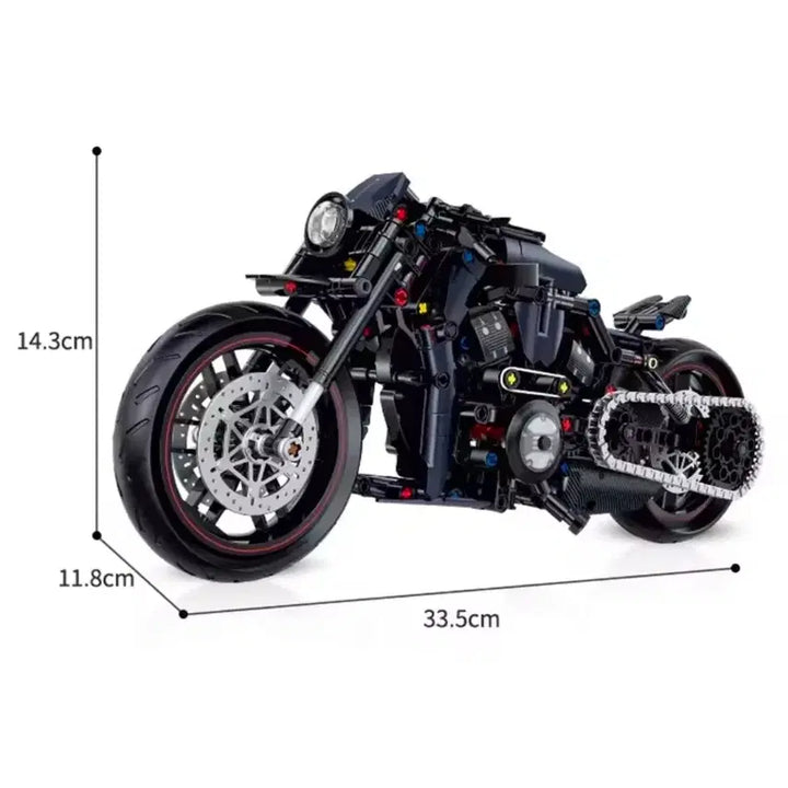 [BUNJANG] Generic Harley-Davidson Motorcycle Model Building Block Kit / (새것) 할리데이비슨 레고 호환 조립식 블록 오토바이모형 562pcs 키
