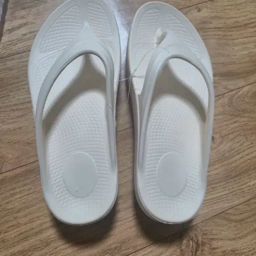 [BUNJANG] White Flip-Flop Slippers - 230 / 흰색 쪼리 슬리퍼 230