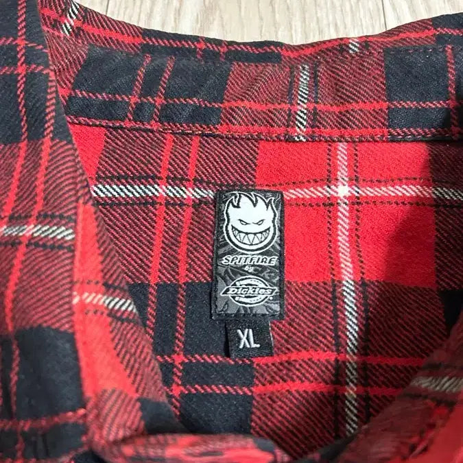 [BUNJANG] Dickies Spitfire Flannel Shirt / Dickies x Spitfire | 플란넬 셔츠 XL