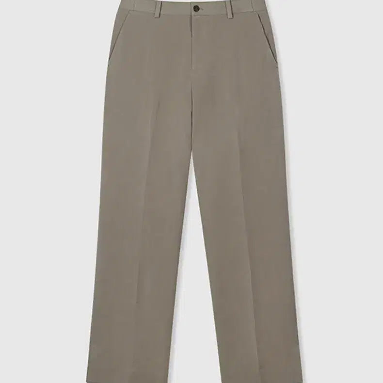 [BUNJANG] Spao Slit Semi Wide Slacks Beige Trousers / 스파오 슬릿 세미 와이드 슬랙스 베이지 36 사이즈 90 바지