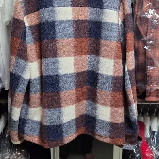 [BUNJANG] A.P.C. Check Wool Shirt Jacket / A.P.C. 체크 울 셔츠 자켓