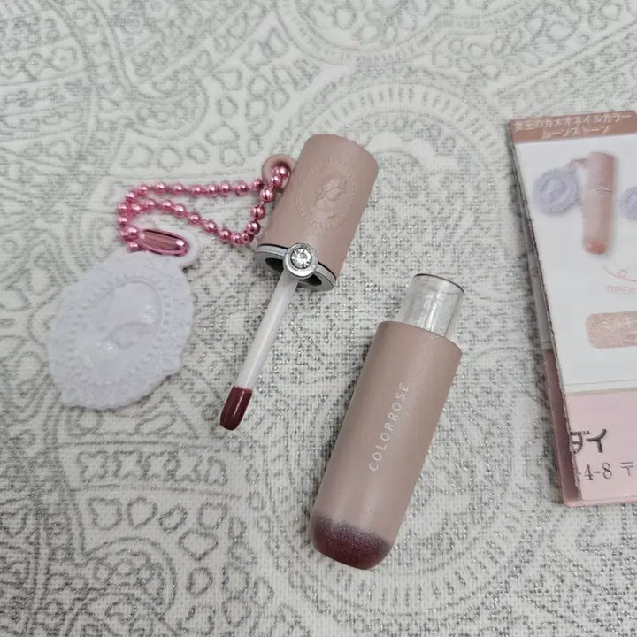 [BUNJANG] Color Rose Cosmetics Milky Tint Plum Miniature Keyring / 컬러로즈 코스메틱 화장품 밀키틴트 플럼 미니어쳐 키링 가챠
