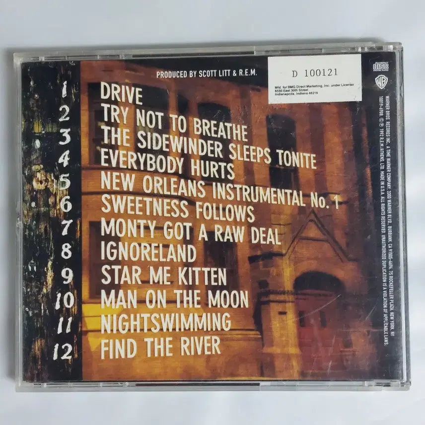 [BUNJANG] R.E.M. Automatic for the People CD / R.E.M(cd