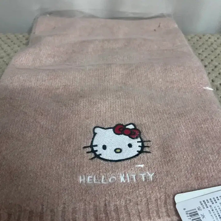 [BUNJANG] Kitty Scarf - Indie Pink / 키티 목도리