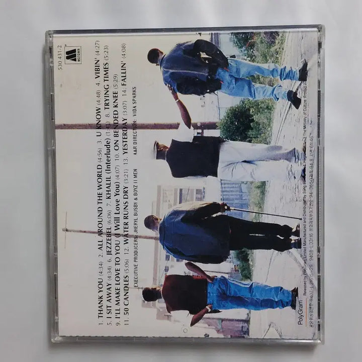 [BUNJANG] Boyz II Men CD Album / 보이즈 투 멘 (Boyz II Men) CD 음반