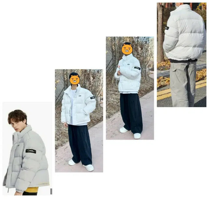[BUNJANG] National Geographic Duck Down Short Padded Jacket / 급처상태양호!내셔널지오그래픽 오리털 다운 숏패딩 점퍼 구찌,발렌시아가느낌