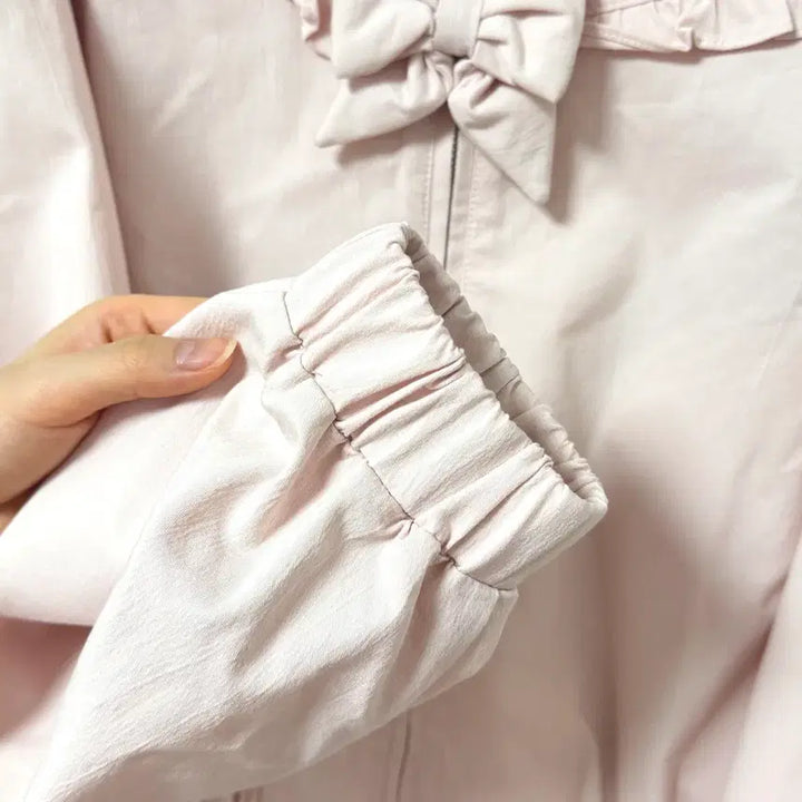 [BUNJANG] Ssemu Adieu Frill Ribbon Jacket / [새상품] 쎄무아듀 프릴 리본 자켓