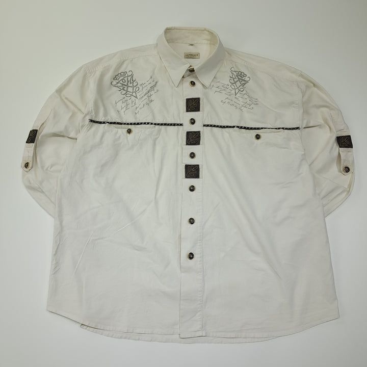 [BUNJANG] Landhaus 90s Bavarian Alpine Shirt / CL693 2XL 란트하우스 90s 독일 트라흐텐 바바리안 알펜 셔츠 남