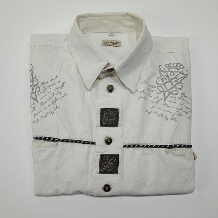 [BUNJANG] Landhaus 90s Bavarian Alpine Shirt / CL693 2XL 란트하우스 90s 독일 트라흐텐 바바리안 알펜 셔츠 남