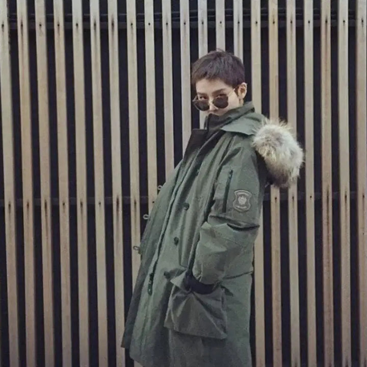 [BUNJANG] Frontrow x Low Classic Military Goose Down Parka / 프론트로우x로우클래식 밀리터리 구스다운 파카