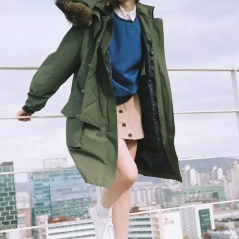 [BUNJANG] Frontrow x Low Classic Military Goose Down Parka / 프론트로우x로우클래식 밀리터리 구스다운 파카
