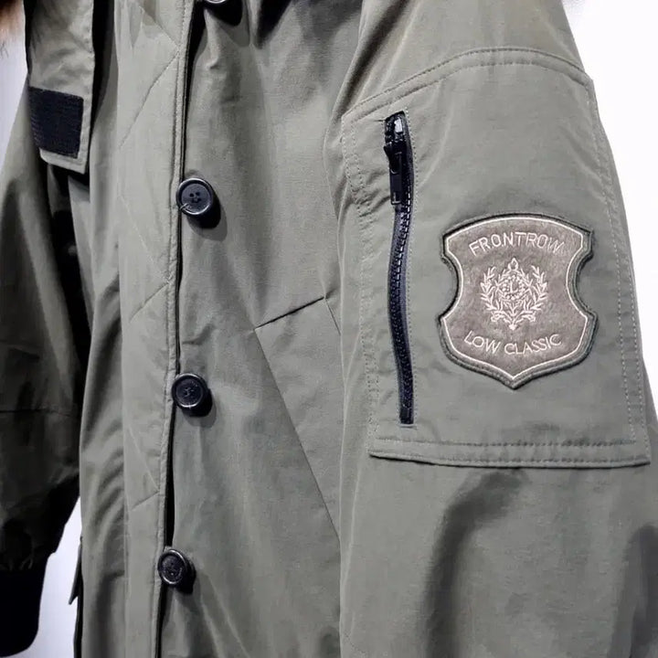 [BUNJANG] Frontrow x Low Classic Military Goose Down Parka / 프론트로우x로우클래식 밀리터리 구스다운 파카
