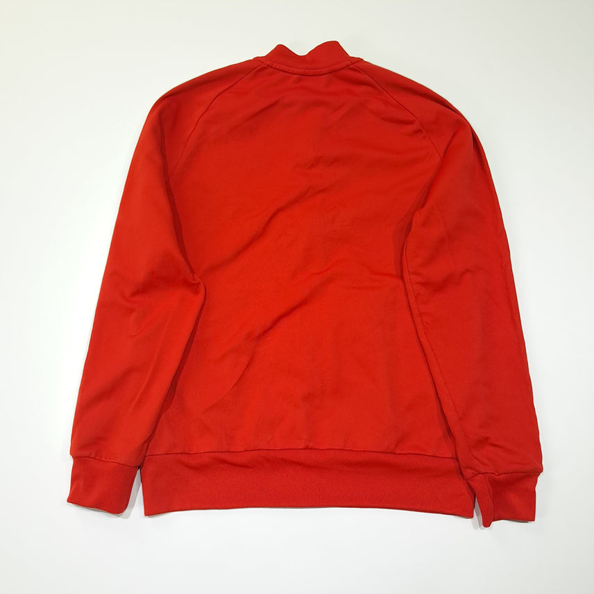 [BUNJANG] Adidas Originals Trefoil Red Jersey Jacket / CL696 L 아디다스 오리지널 00s 트레포일 레드 저지 자켓 집업