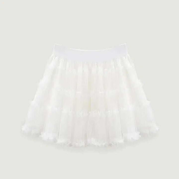 [BUNJANG] Thetis Shirring Lace Tape Skirt / Thetis 더티스 샤 셔링 레이스 테이프 스커트 S