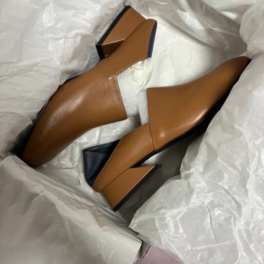 [BUNJANG] EIE Real Leather Babouche Loafers / 이에이에 리얼 레더 양가죽 바부슈 로퍼 250 새상품