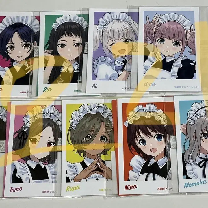 [BUNJANG] Girls Band Cry Togeto Maid Set Bundle / >급전<걸즈밴드크라이 메이드 체키 캔뱃지 브로마이드 양도합니다 토게토